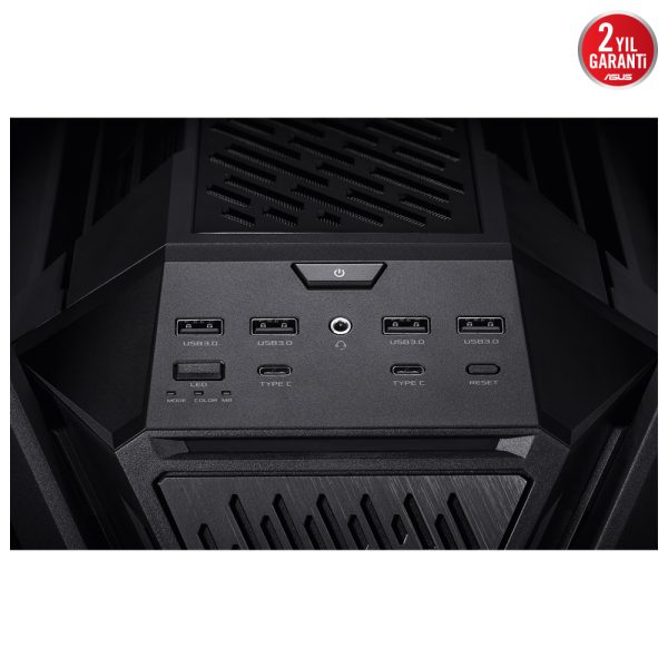 Asus Rog Hyperion Gr701 Btf Edition Argb Temperli Cam Usb 3 2 Siyah E Atx High Tower Gaming Kasa Y22