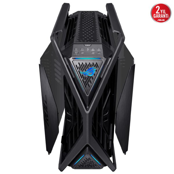 Asus Rog Hyperion Gr701 Btf Edition Argb Temperli Cam Usb 3 2 Siyah E Atx High Tower Gaming Kasa Y9