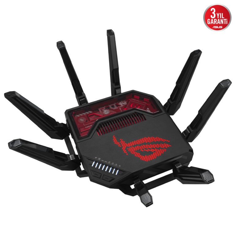ASUS ROG Rapture GT-BE19000 Tri Band WiFi 7 Gaming Router - Gaming.Gen.TR