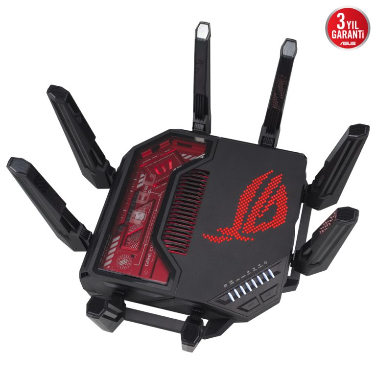 ASUS ROG Rapture GT-BE19000 Tri Band WiFi 7 Gaming Router - Gaming.Gen.TR