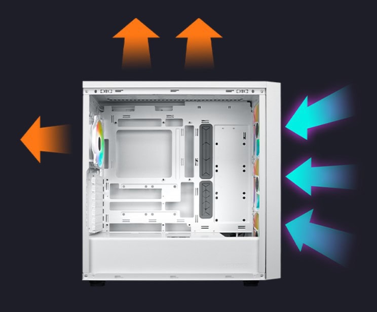 Cooler Master Masterbox 600 Tg Gaming Kasa Yhh5