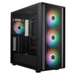 Cooler Master MasterBox 600 TG Mesh Temperli Cam Siyah ARGB USB 3.2 ATX Mid Tower Gaming Kasa (MB600-KGNN-S00)