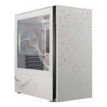 Cooler Master Silencio S400 TG Sakura Edition ARGB Temperli Cam Beyaz USB 3.2 Micro ATX Mini Tower Gaming Kasa (MCS-S400-WG5N-S00)