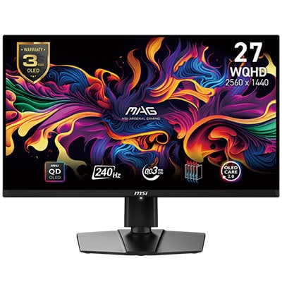 MSI MAG 271QPX QD-OLED E2 Gaming Monitör h1
