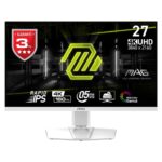 MSI MAG 274URFW 27 inç 160Hz 0.5ms 4K UHD FreeSync Premium Rapid IPS Beyaz Pivot Gaming Monitör