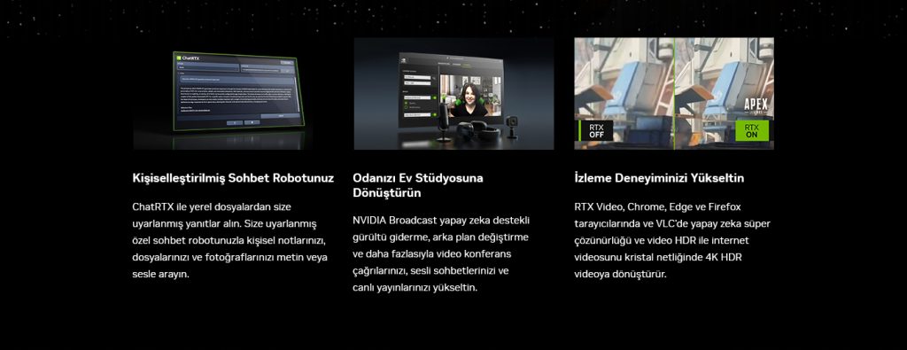 NVIDIA GeForce RTX AI - Gaming.Gen.TR