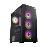 VENTO VG4200S RGB Temperli Cam USB 3.0 Mesh Siyah E-ATX FSP Hydro K Pro Gen5 850W 80+ Bronze Gaming Kasa