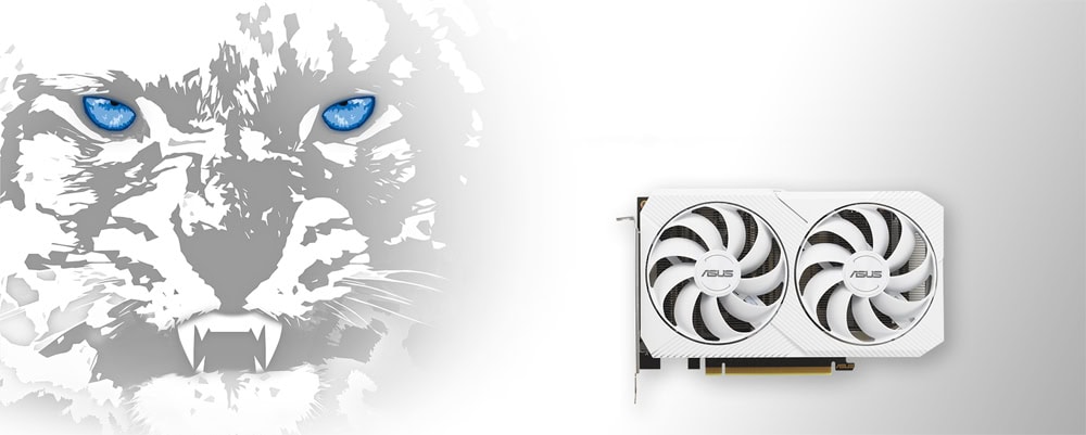 ASUS DUAL GeForce RTX 3060 OC 8GB GDDR6 128Bit Beyaz Ekran Kartı (90YV0GB7-M0NA00) h5
