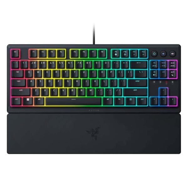 3lu Paket Razer Deathadder Essential Mouse Razer Ornata V3 Tkl Klavye Razer Kraken X Lite Kulaklik Bir Arada Y4