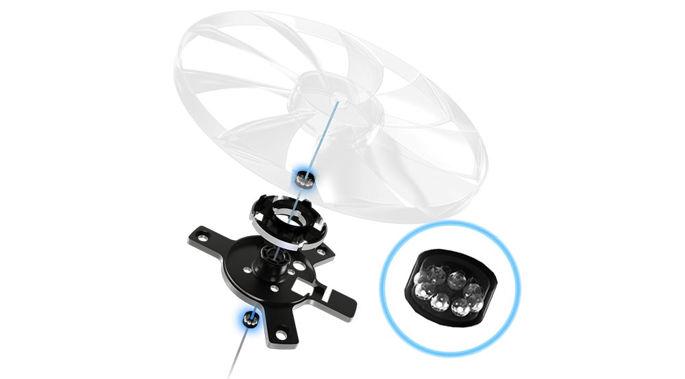 ASUS DUAL GeForce RTX 3060 Ti OC 8GB GDDR6X 256 Bit Beyaz Ekran Kartı (90YV0IP2-M0NA00) h5