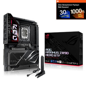 Asus Rog Maximus Z890 Hero Btf 9200mhz (oc) Ddr5 Soket Lga1851 M.2 Hdmi Atx Anakart 1