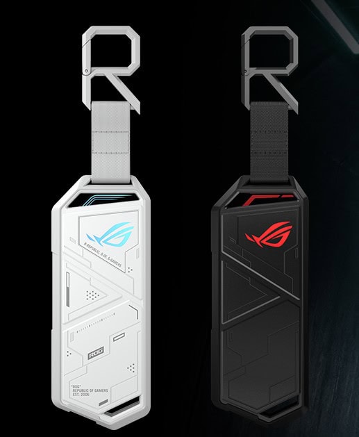 Asus Rog Strix Arion Beyaz M.2 Nvme Harici Ssd Kutusu H7