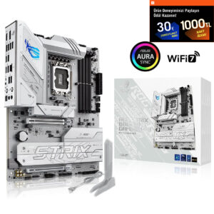 Asus Rog Strix B860 A Gaming Wifi 8600mhz (oc) Ddr5 Soket Lga1851 M.2 Hdmi Dp Atx Anakart 1