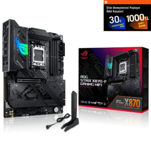 Asus Rog Strix X870 F Gaming Wifi 8000mhz(oc) Ddr5 Soket Am5 M.2 Hdmi Atx Anakart 1