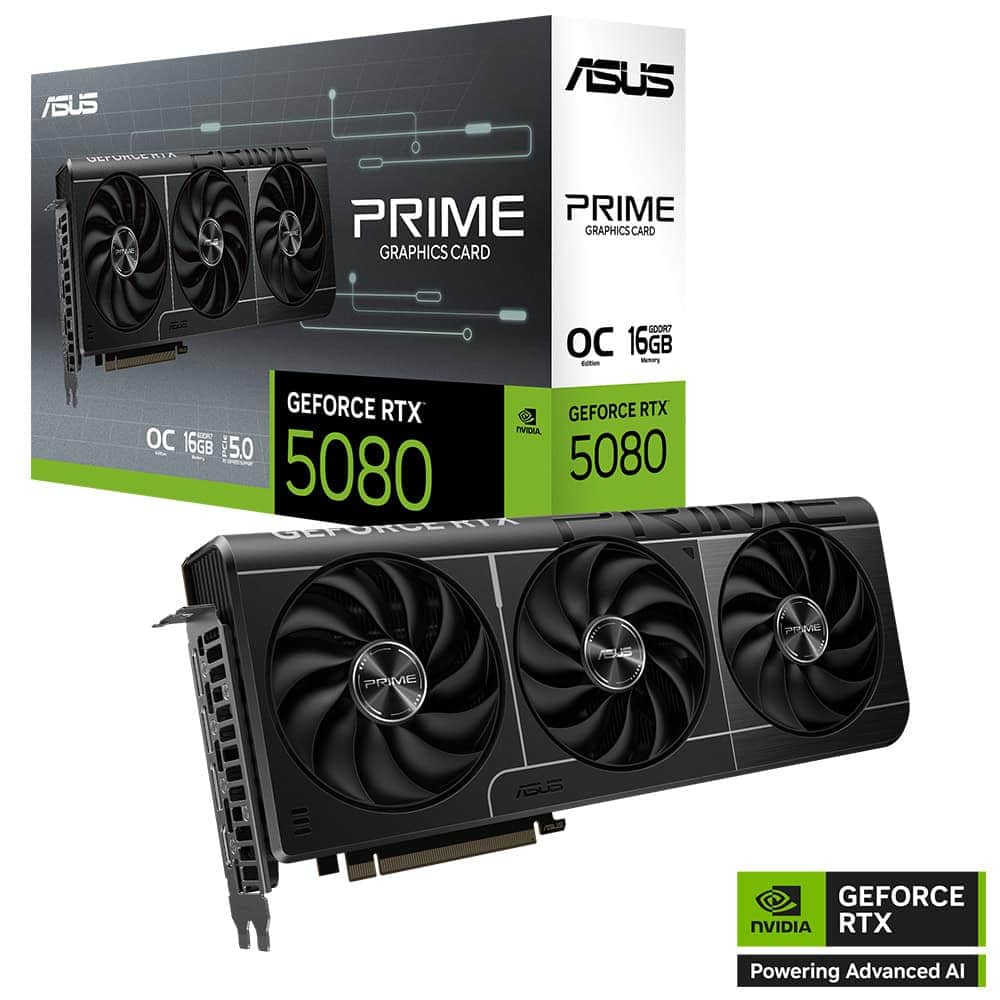 Yüksek performanslı ASUS GEFORCE RTX 5080 ekran kartı, 16GB GDDR6 belleğe sahip ve oyun ve grafik işleme için optimize edilmiştir. Gaming ve bilgisayar donanımı tutkunları için ideal seçim.