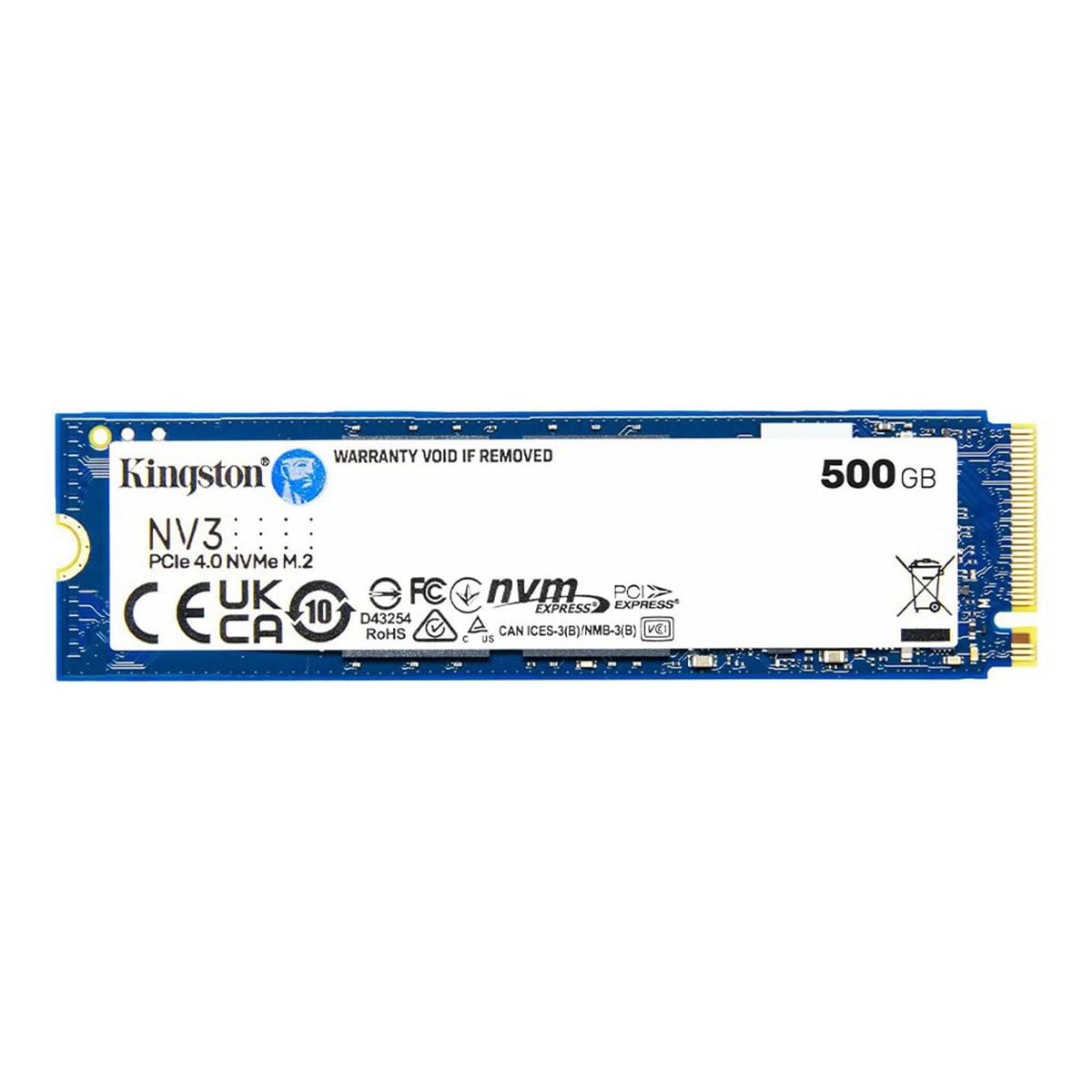 Kingston Nv3 500gb Nvme Pcie 4 0 Okuma 5000mb Yazma 3000mb M 2 Ssd Snv3s 500g Fc1