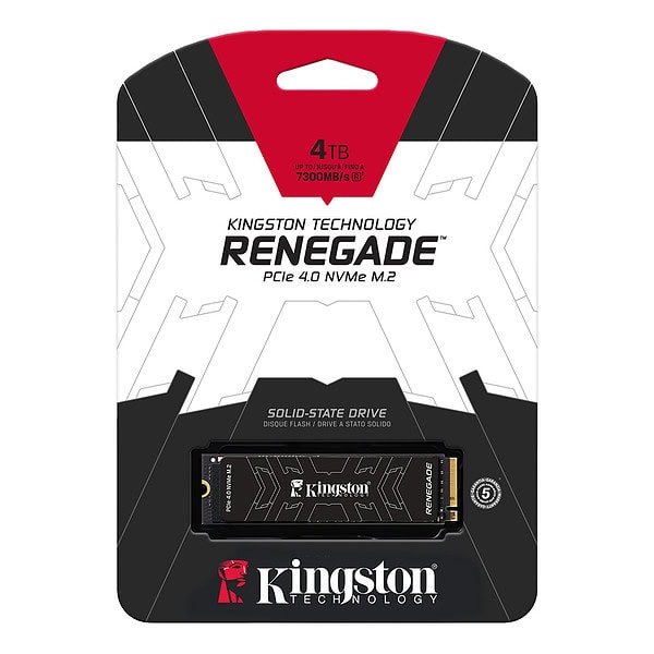 Kingston Renegade 4tb Nvme Pcie Gen4 X4 Okuma 7300mb Yazma 7000mb M 2 Ssd Srngd 4000g 3