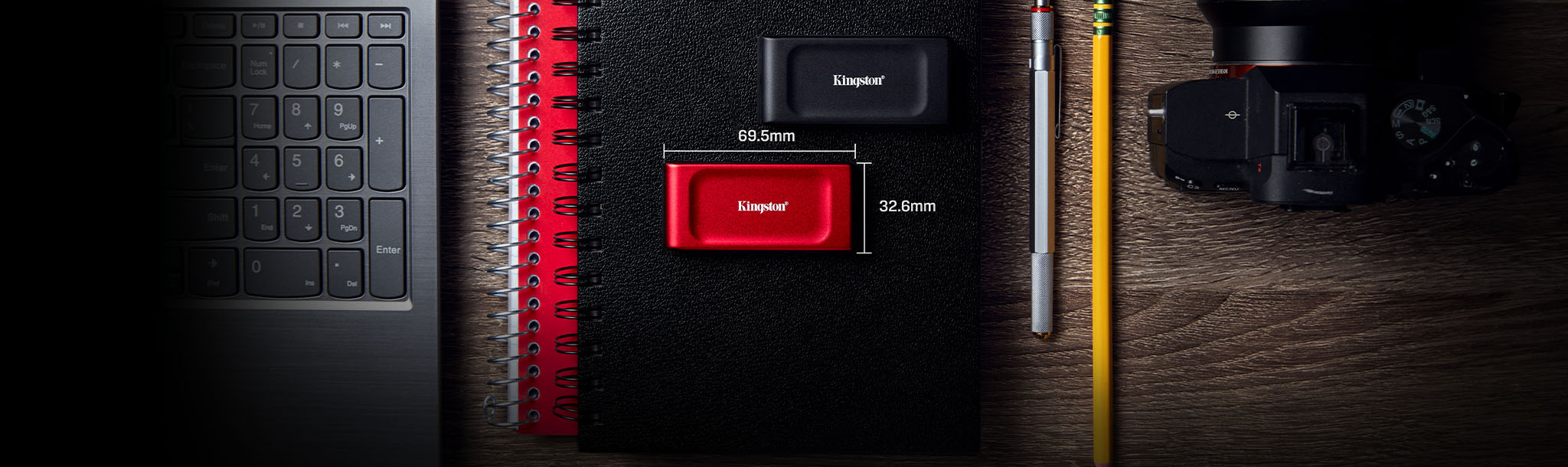 Kingston Xs1000 1tb Red External Usb 3.2 Gen 2 Taşınabilir Ssd (sxs1000r 1000g) H2