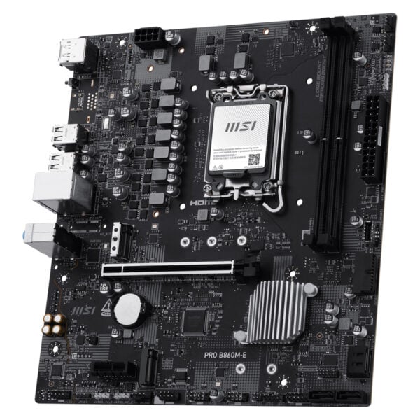 Msi Pro B860m E 9066mhz Oc Ddr5 Soket Lga1851 M 2 Hdmi Dp Matx Anakart Fc3