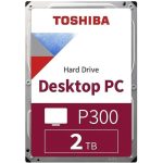 Toshiba P300 HDWD320UZSVA 2TB 256MB 7200Rpm 3,5" SATA 3.0 BULK Harddisk