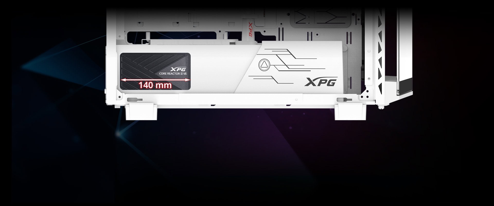 Xpg Core Reactor Ii Ve 850w 80+ Gold Full Modüler 120mm Fanlı Güç Kaynağı (corereactoriive850g Bkceu) H8