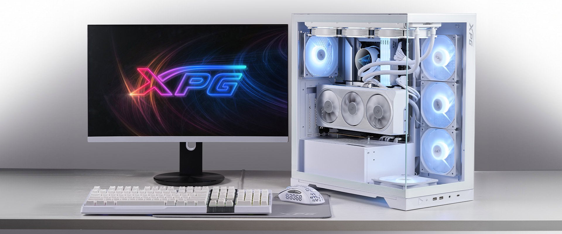 Xpg Invader X Argb Temperli Cam Usb 3.2 Mid Tower Siyah Gaming Kasa H1