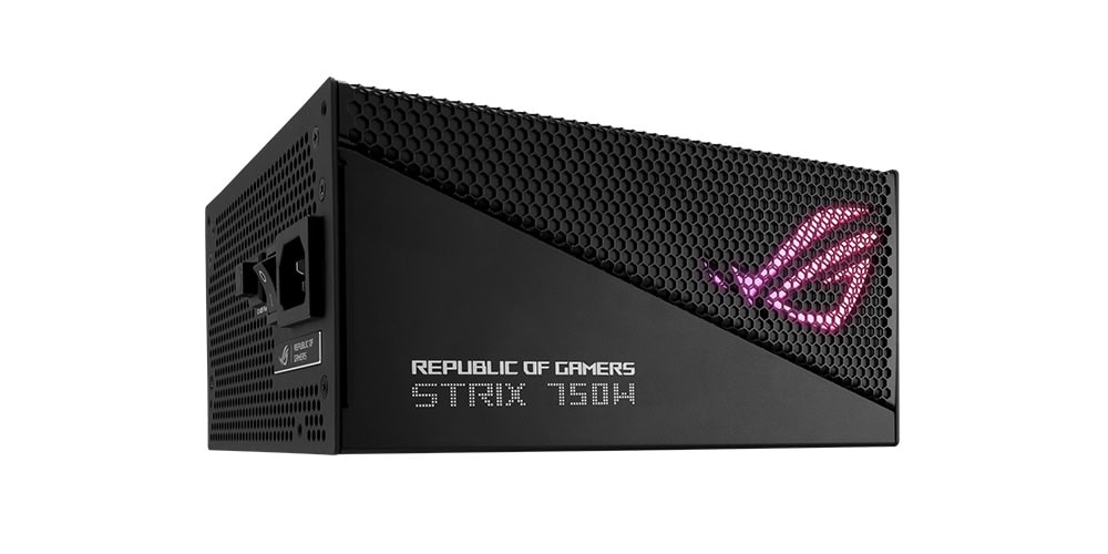 ROG STRIX 750W Gold Aura Edition ASUS ROG STRIX 750G AURA 80+ Gold PSU yh3