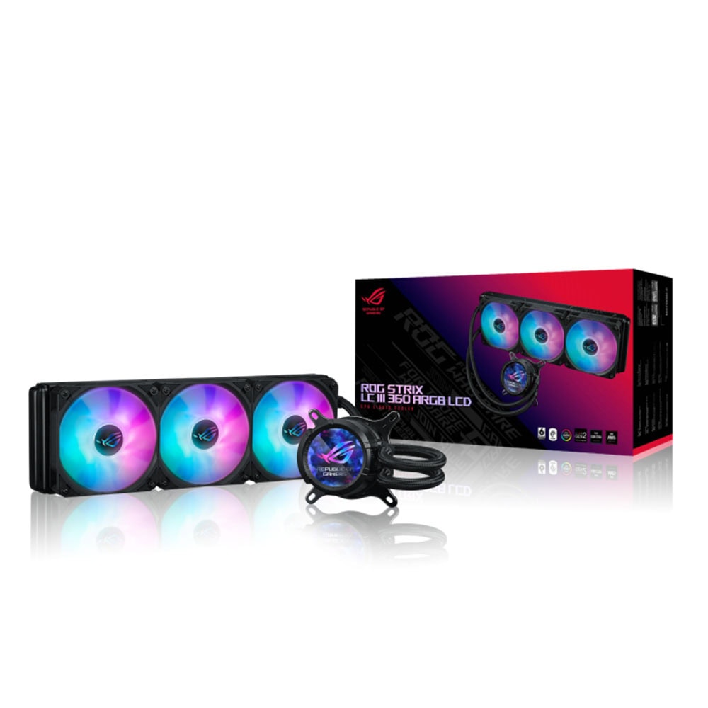 ASUS ROG Strix LC III 360 ARGB LCD Sıvı Soğutucu - Gaming.Gen.TR