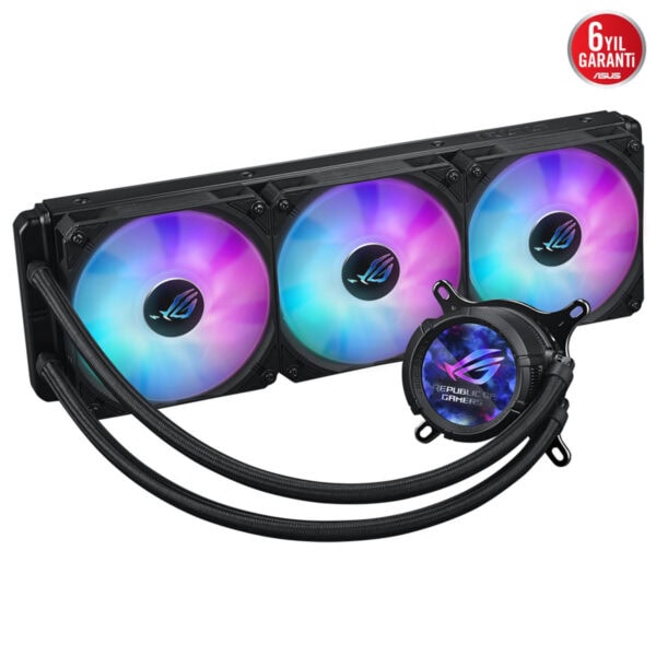Asus Rog Strix Lc Iii 360 Argb Lcd 360mm Intel Amd Uyumlu İşlemci Sıvı Soğutucu 5