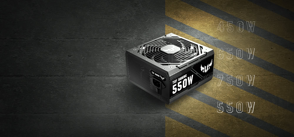 ASUS TUF GAMING 550B 80+ Bronze PSU yh1