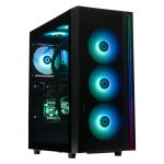 Bitfenix Infinity Fang ARGB Temperli Cam USB 3.0 ATX Siyah + 750W 80+ Bronze Gaming Kasa