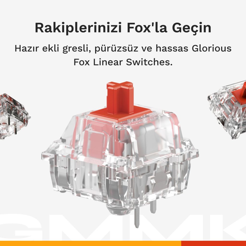 Glorious Gmmk3 Mekanik Moduler Turkce Siyah Gaming Klavyesi 4