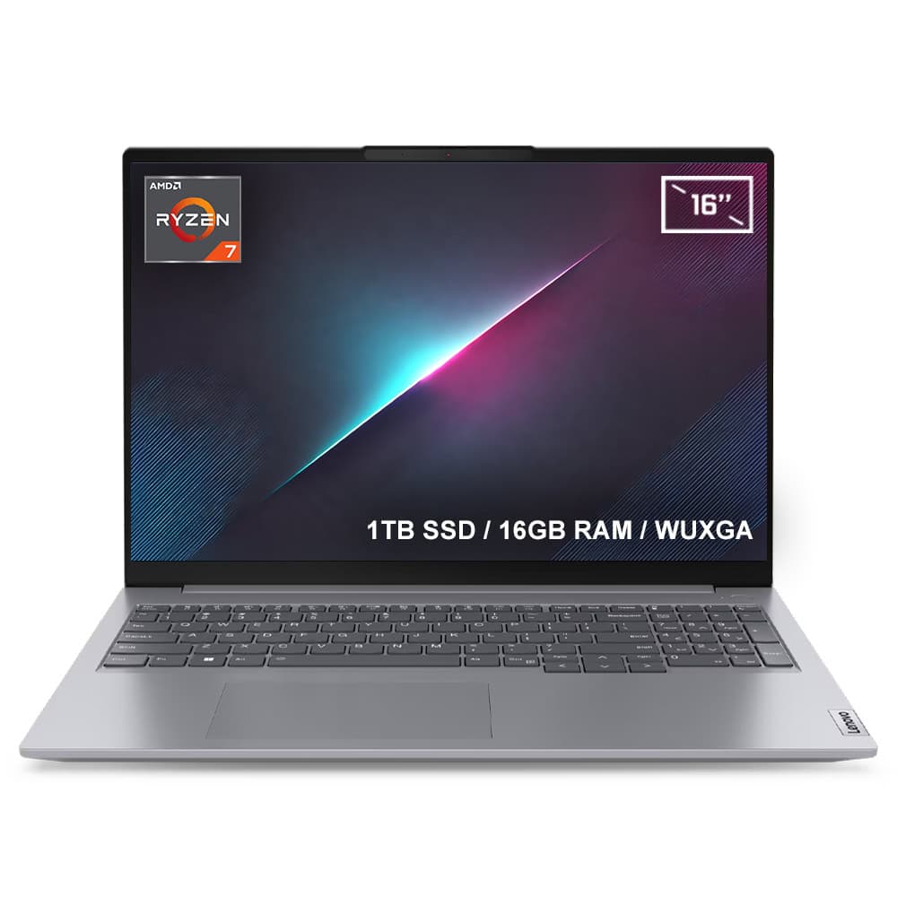 Lenovo Thinkbook 16 G6 Abp 21kk000wtrv3 Amd Ryzen 7 7730u 16gb Ddr4 1tb Ssd 16 Inc Wuxga Freedos Laptop Yy1