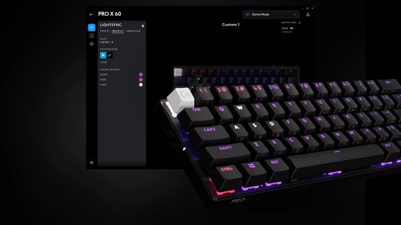 Logitech G Pro X 60 Klavye H8