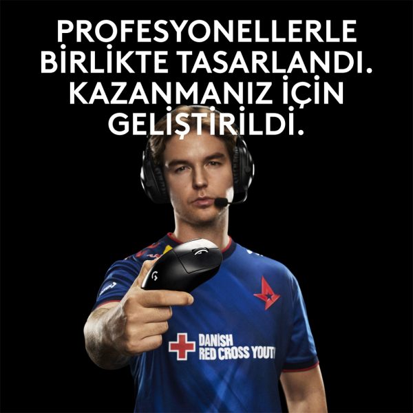 Logitech G Pro X Superlight 2 Dex Kablosuz Beyaz Gaming Mouse 7