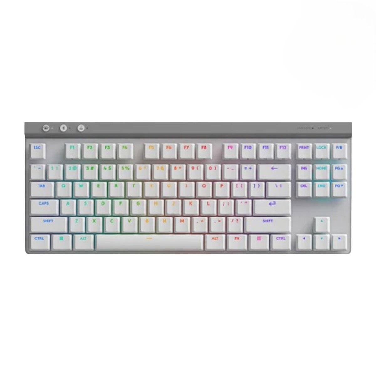 Logitech G515 Lightspeed Tkl Tactile Switch Ingilizce Rgb Kablosuz Beyaz Gaming Klavye 920 012539 Canta Hediyeli 1