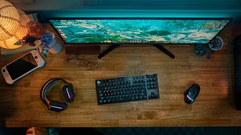 Logitech G915 X Lightspeed Tkl Low Profile Tactile Switch İngilizce Kablosuz Siyah Gaming Klavye (920 012721) H7