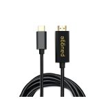 Paugge CHD20B-PRO 1.8 Metre 4K 60Hz DP 1.4 - HDMI 2.0b USB-C to HDMI Kablo