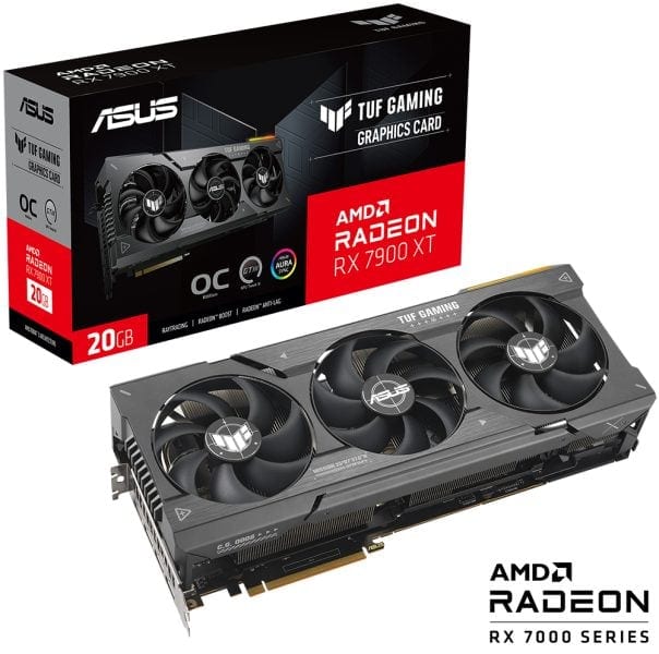 ASUS TUF Gaming Radeon RX 7900 XT OC Edition 20GB GDDR6