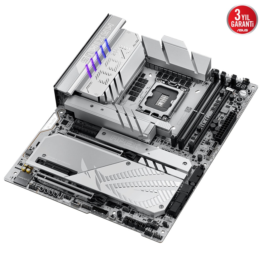 ASUS ROG Maximus Z890 Apex 9000MHz (OC) DDR5 Soket LGA1851 M.2 ATX
