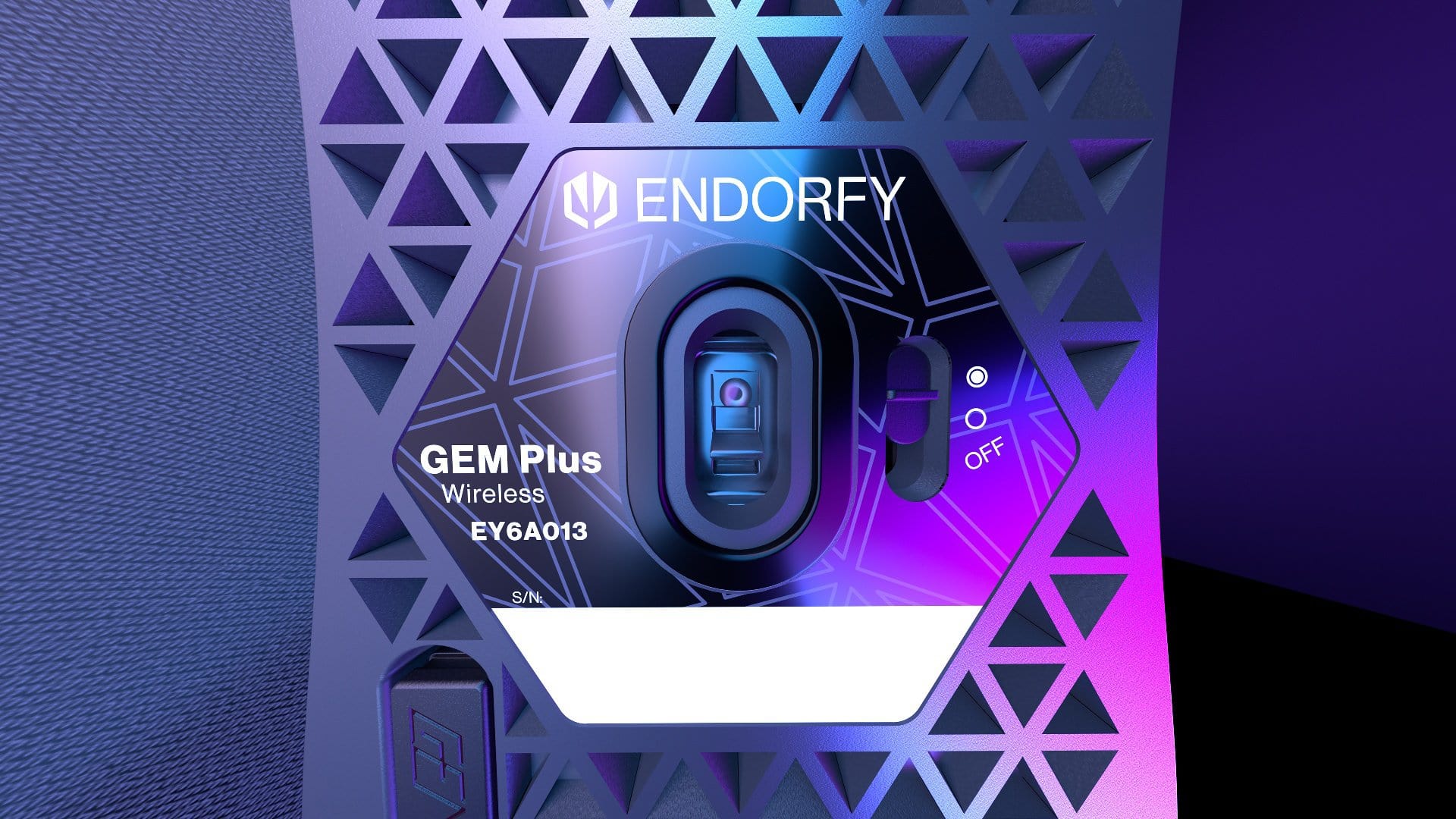Endorfy Gem Plus Wireless ARGB Kablosuz Siyah Gaming Mouse (EY6A013 ...