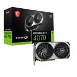 MSI GeForce RTX 4070 Ventus 2X E1 12G OC 12GB GDDR6 192 Bit DLSS 3 Ekran Kartı
