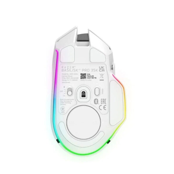 Razer Basilisk V3 Pro 35k Beyaz Focus Pro 35k Gen 2 Sensor Rgb Kablosuz Gaming Mouse Rz01 05240200 R3g1 6