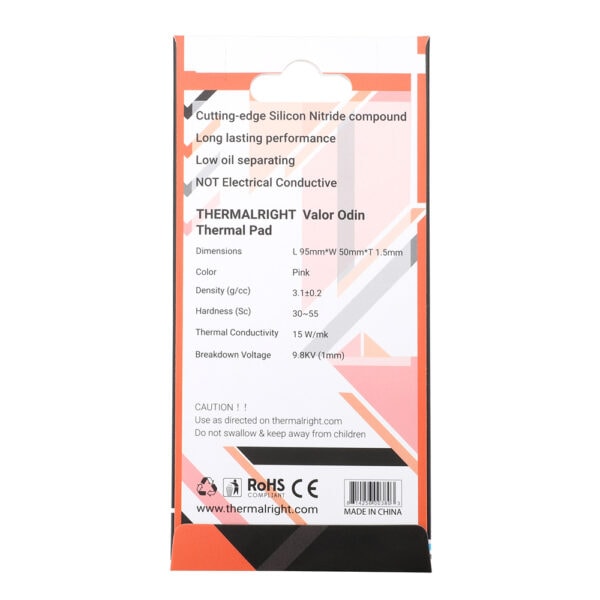 Thermalright Valor Odin 95x50x1 5mm Termal Pad 3