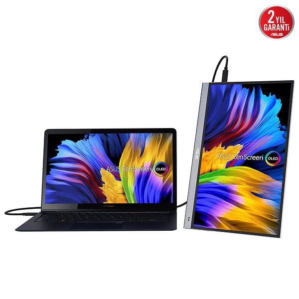 Asus Zenscreen Oled Mq16ah 15 6 Inc 60hz 1ms Full Hd Oled Tasinabilir Dokunmatik Monitor 7