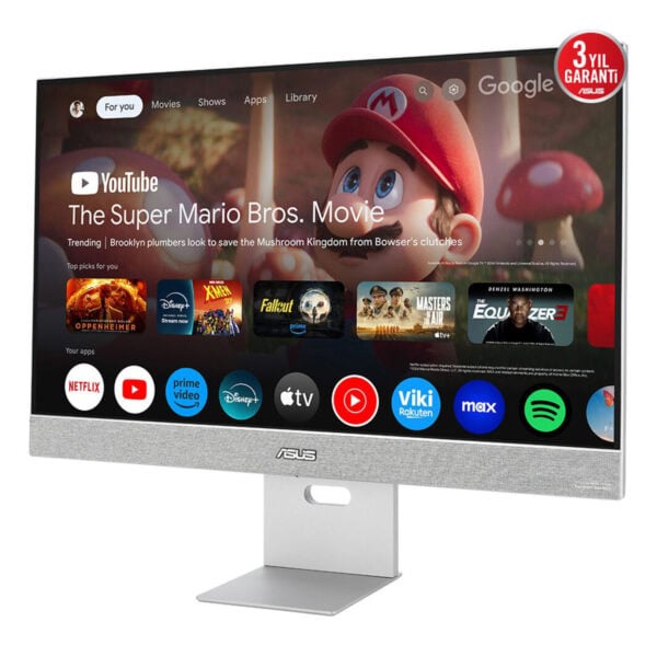 Asus Zenscreen Smart Ms27uc 27 Inç 60hz 5ms 4k Uhd Ips Monitör 5