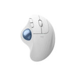 Logitech Ergo M575S Kablosuz Konforlu Trackball Beyaz Mouse (910-007030)