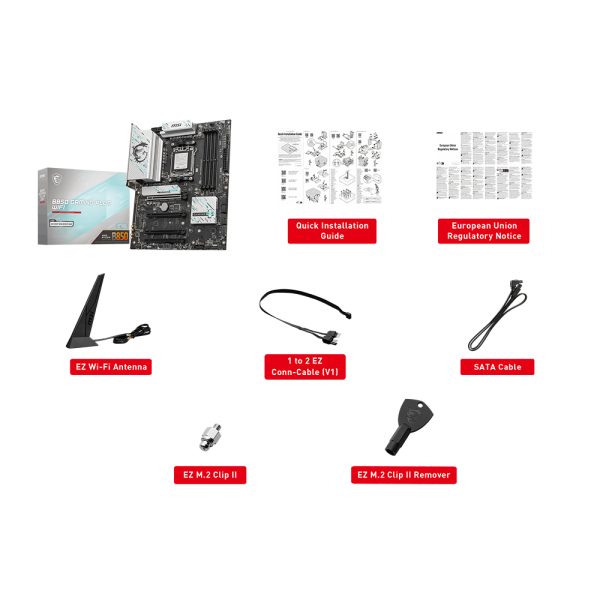 Msi B850 Gaming Plus Wifi 8200mhz Oc Ddr5 Soket Am5 M 2 Dp Atx Anakart 7