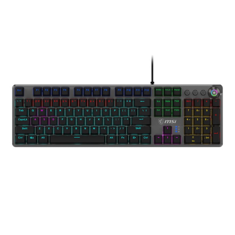 Tastiera Meccanica MSI FORGE GK310 – Switch Rossi RGB – Open Box Ma Nuova