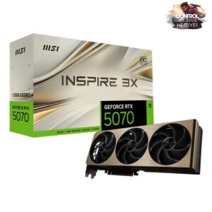 Msi Geforce Rtx 5070 12g Inspire 3x Oc 12gb Gddr7 192 Bit Dlss 4 Ekran Kartı Control Resonant Hediyeli 1